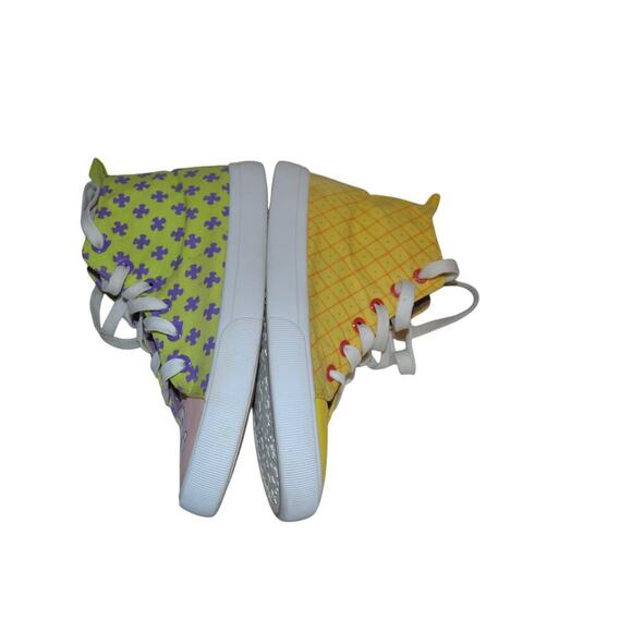 Ground Up Spongebob and Patrick High Top Lace Up's Size 5 - Picture 8 of 10